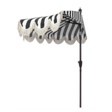 2.7m hand-cranked round half umbrella (manual rotation)