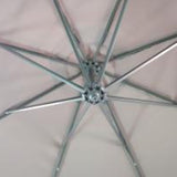 3m all-iron detachable banana umbrella with LED beads