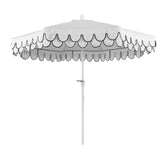 2.7m hand-cranked round lotus leaf umbrella