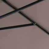 2.7M STEEL/ALUM.CRANK PARASOL, with tilt