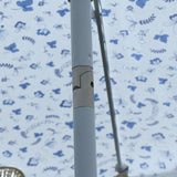 2.7m all-aluminum hand-cranked center pole umbrella, with tilt