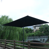 2m x 3m all-iron hand-cranked center pole umbrella