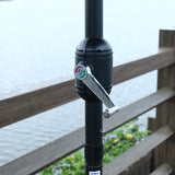 2m x 3m all-iron hand-cranked center pole umbrella